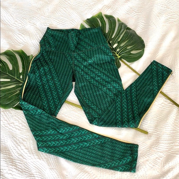 Pants - Workout Leggings EMERLAND GREEN